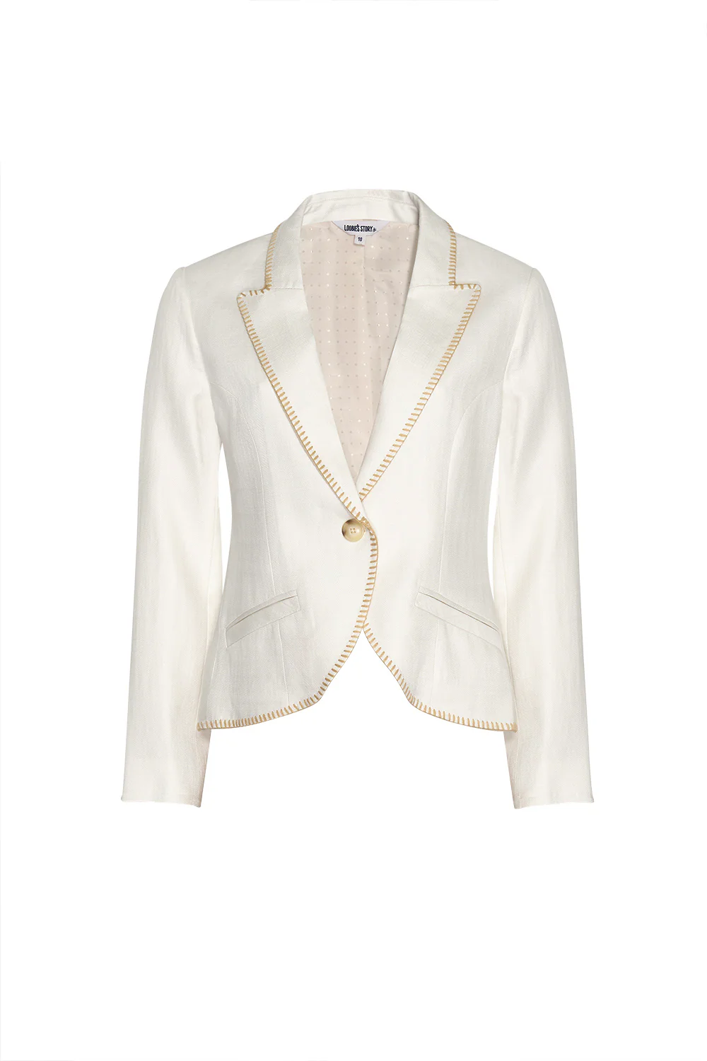 Loobies Story Cortona Jacket - Bone - Image 2