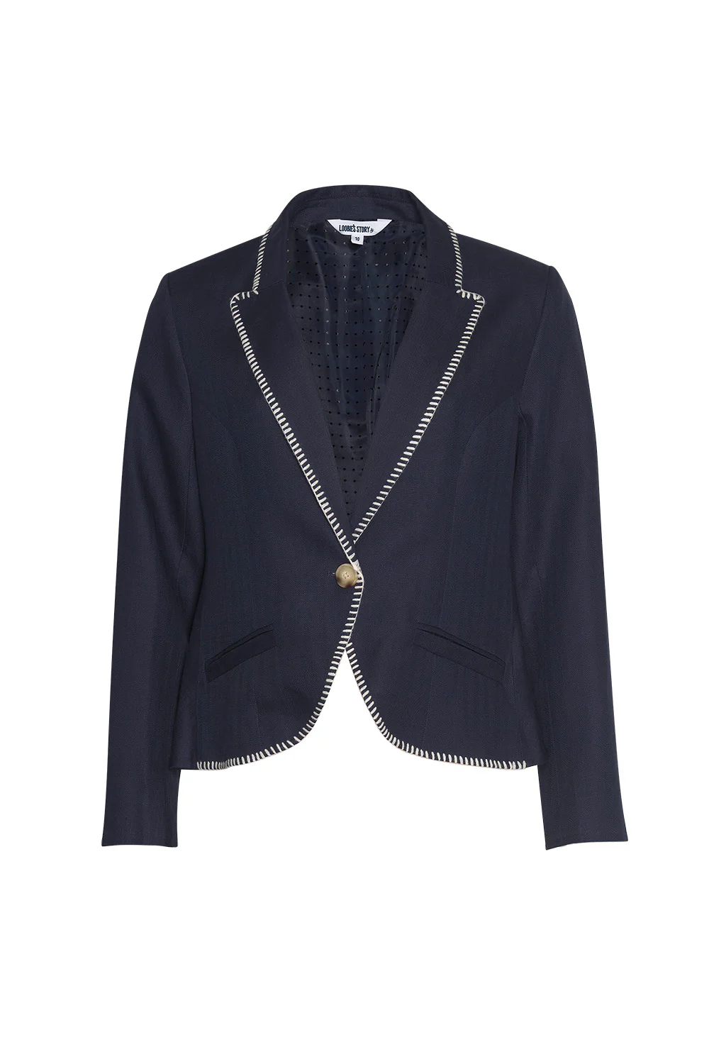 Loobies Story Cortona Jacket - Indigo - Image 4