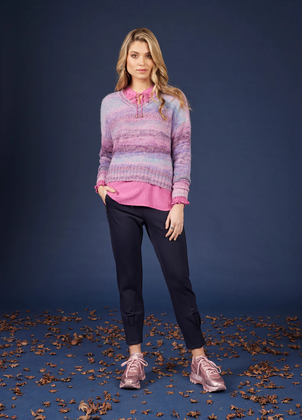 Loobies Story Dietrich Sweater Heather Ombre - Image 2