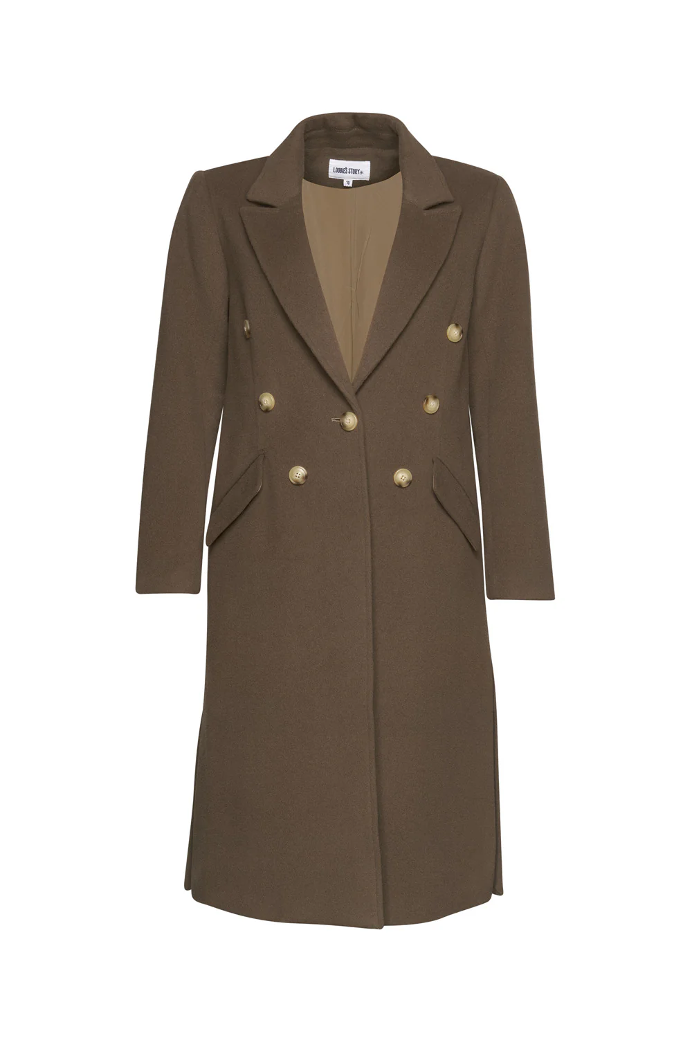Loobies Story Esme Coat - Taupe - Image 2