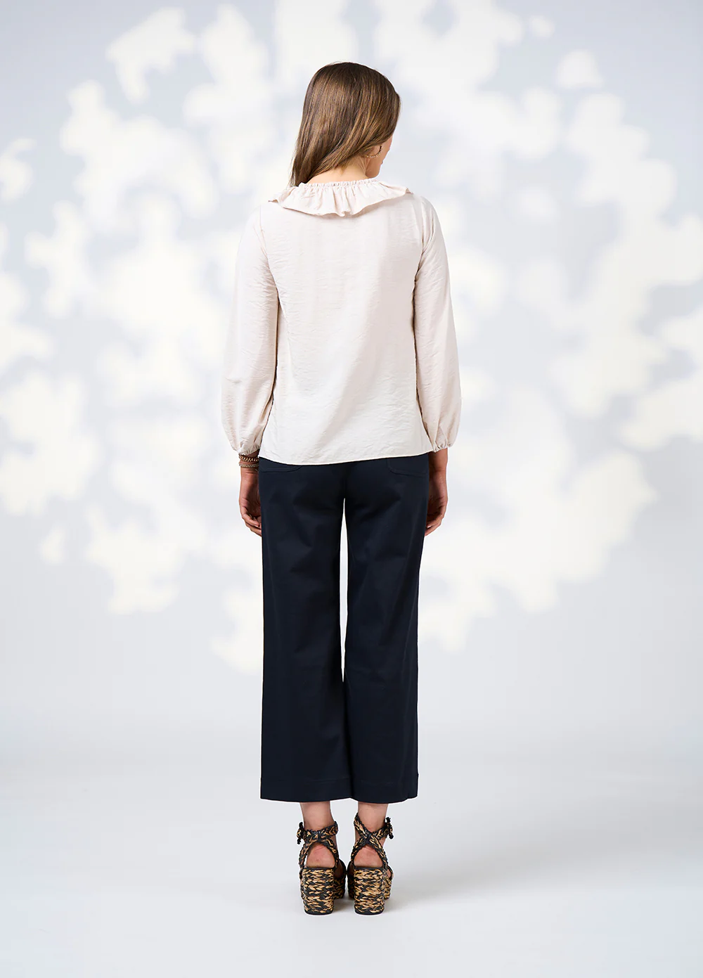 Loobie's Story Evie Blouse in Bone - Image 4