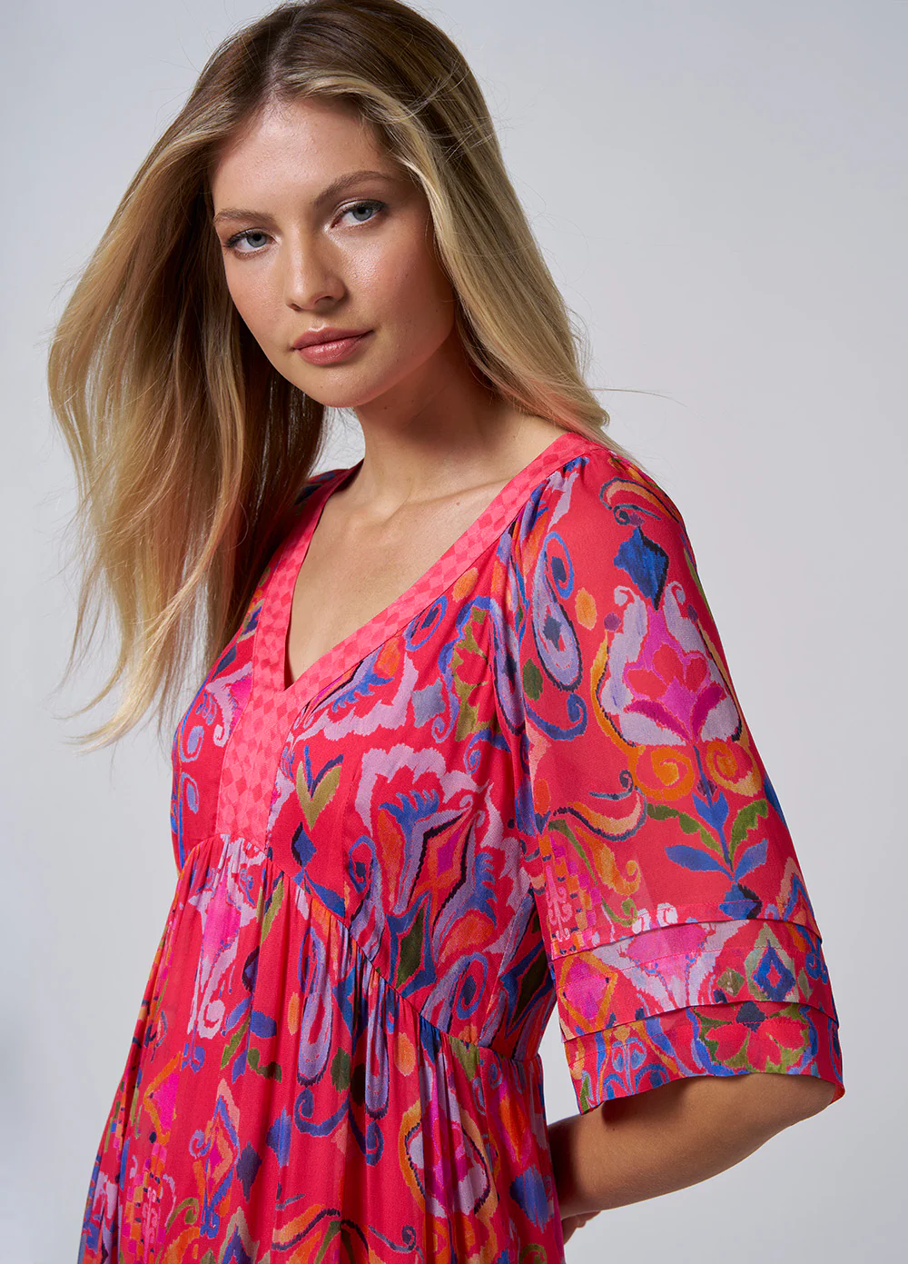 Loobies Story Festive Midi Dress - Image 3