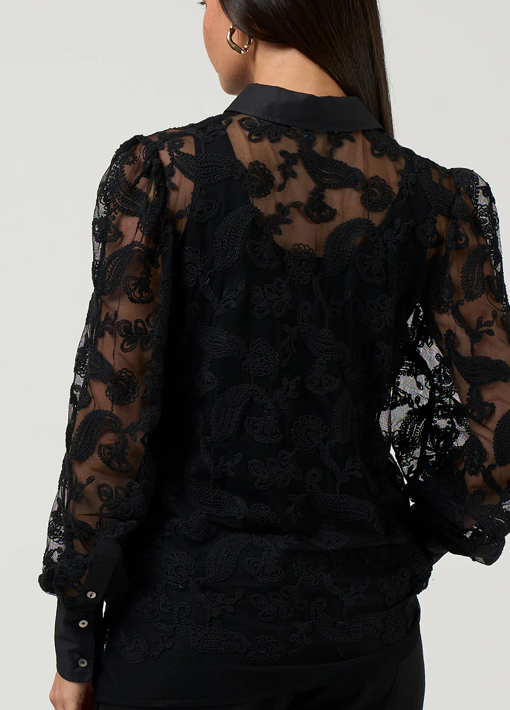 Loobie's Story Filigree Shirt - Black - Image 2