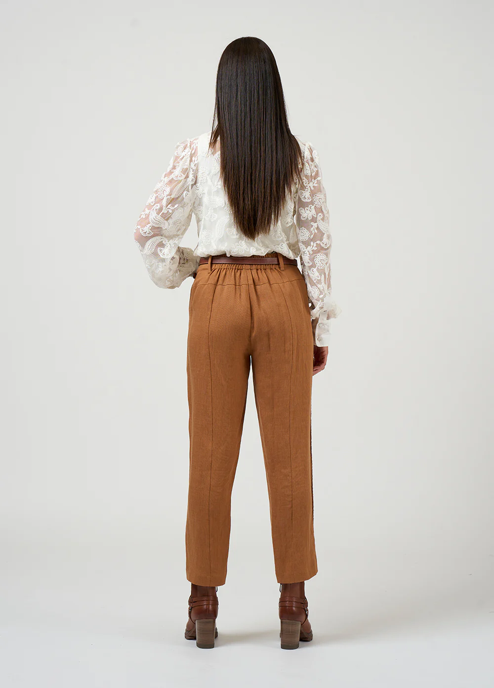 Loobie's Story Filigree Shirt Winter White - Image 6