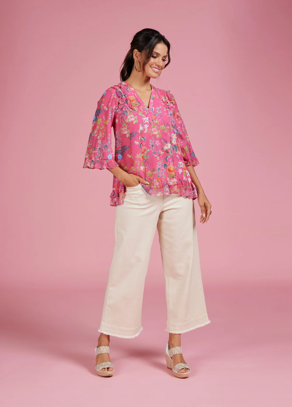 Loobies Story Florale Top - Image 3