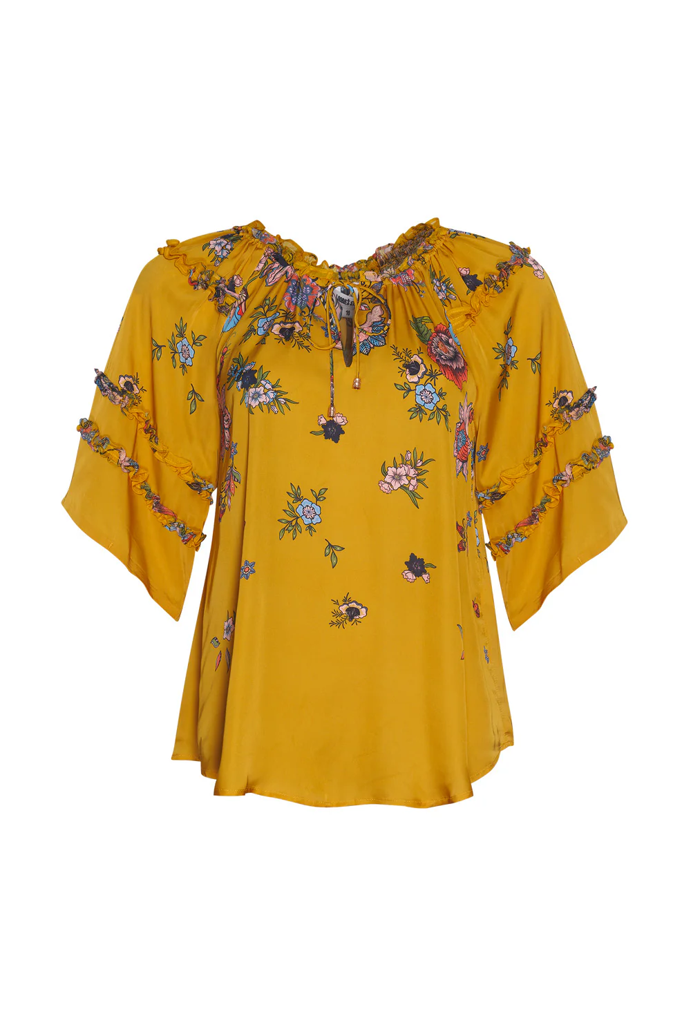 Loobies Story Gala Blouse - Gold - Image 4
