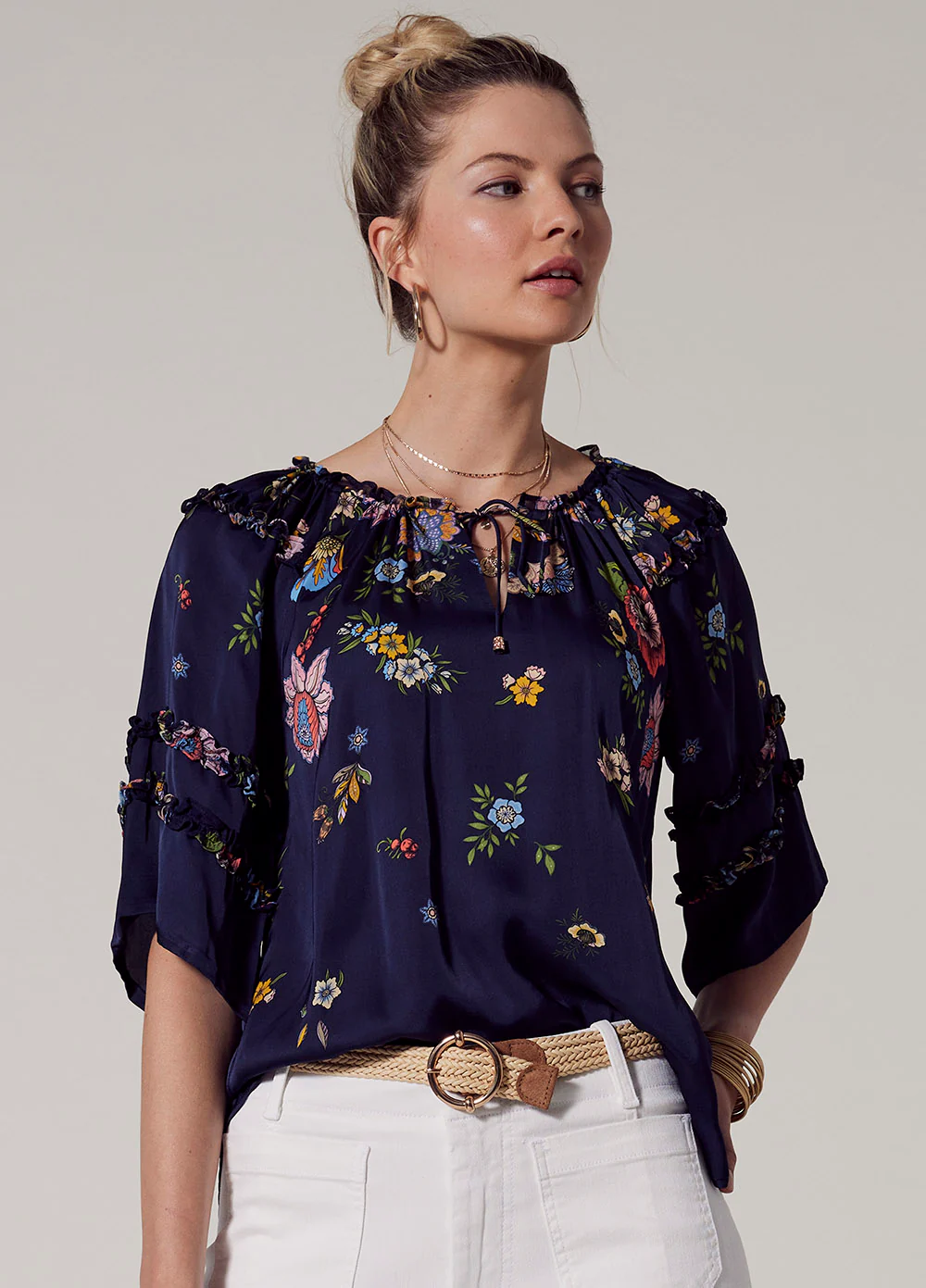 Loobies Story Gala Blouse - Indigo