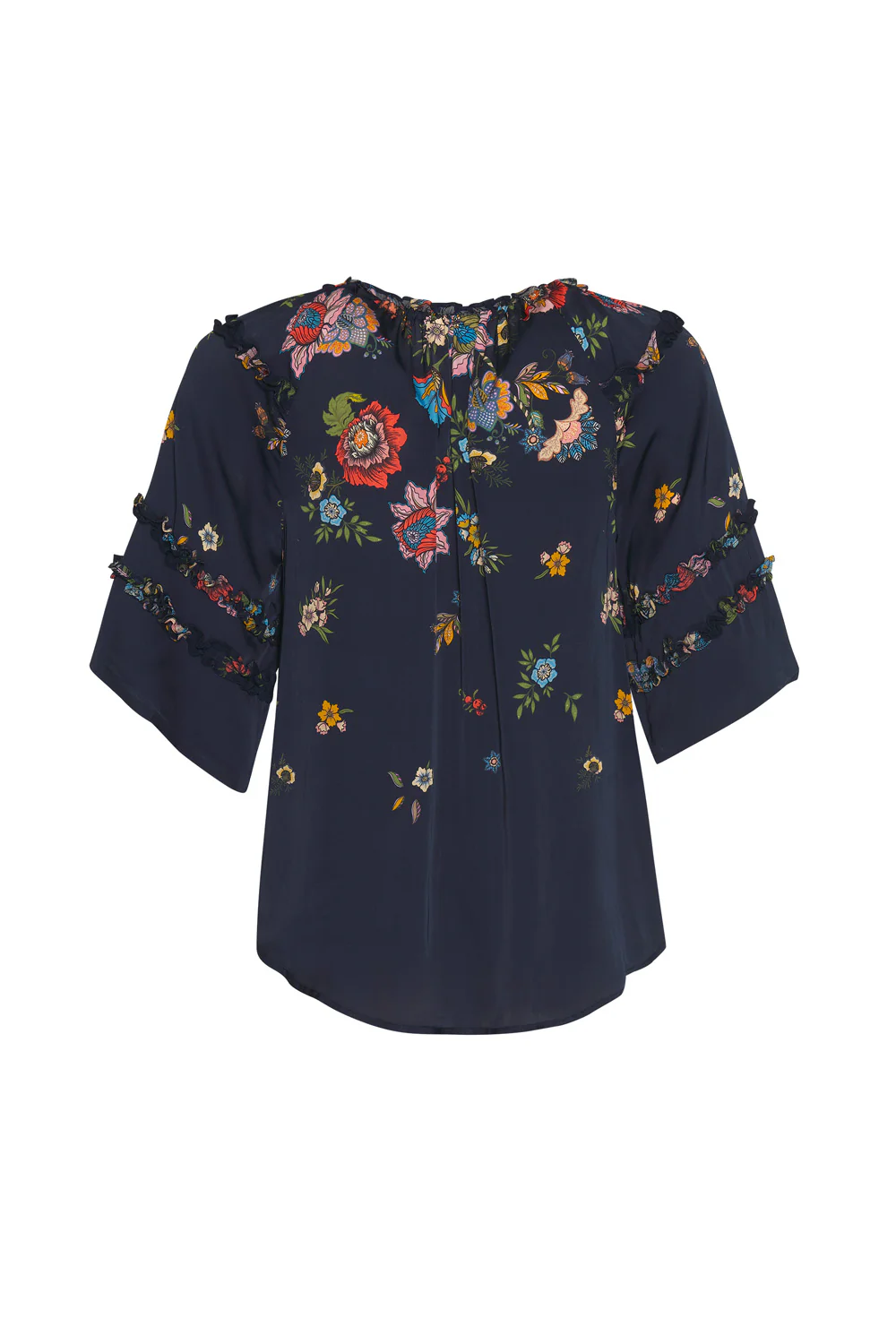 Loobies Story Gala Blouse - Indigo - Image 3