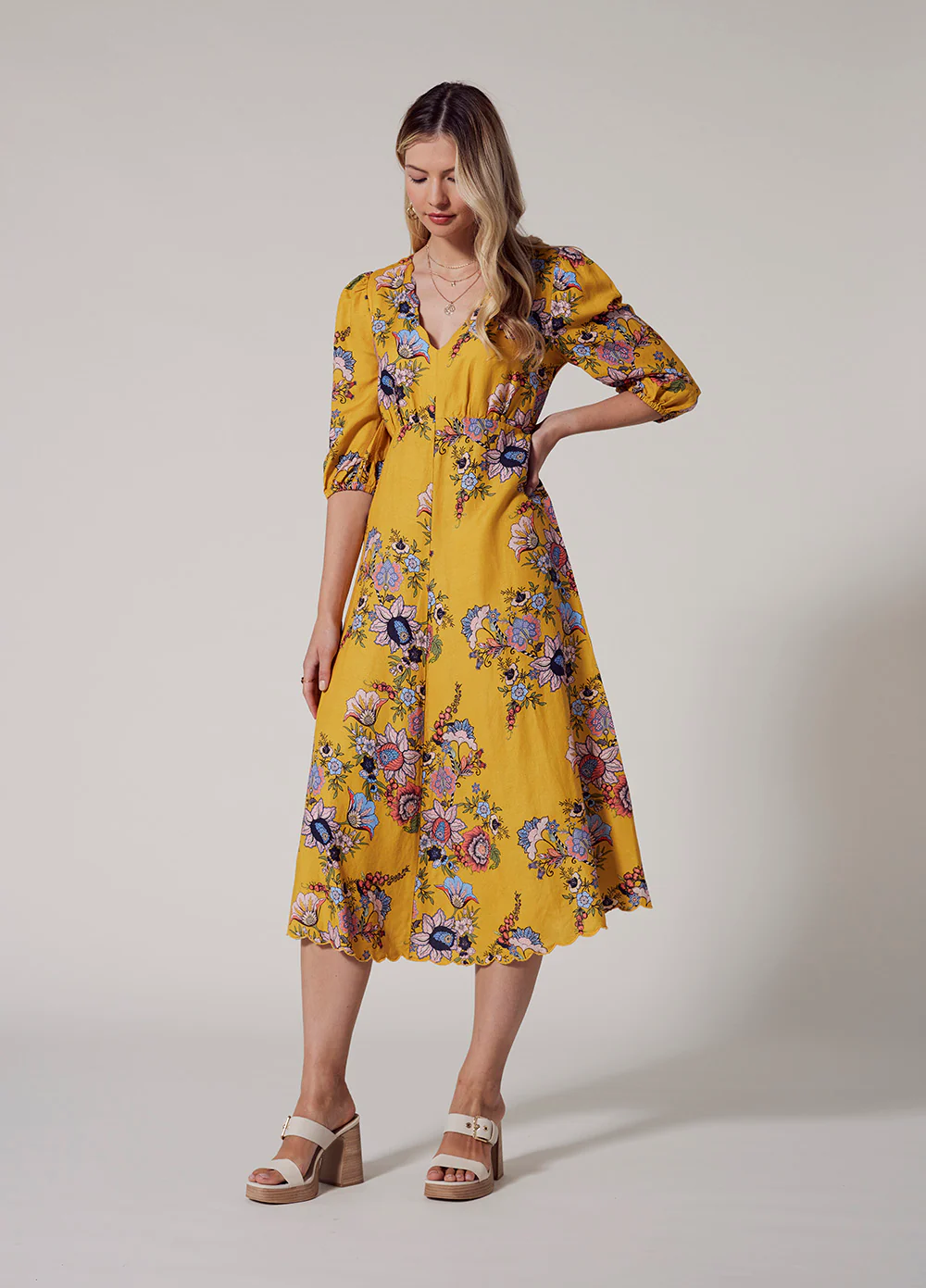 Loobies Story Gala Midi Dress