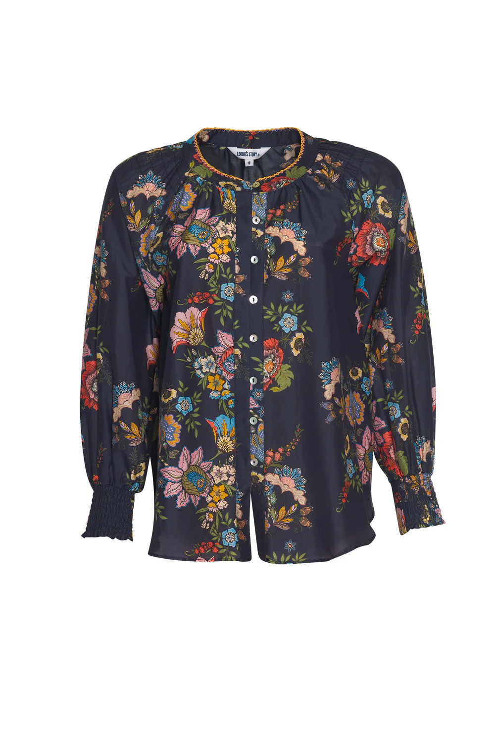 Loobies story Gala Shirt - Indigo - Image 2