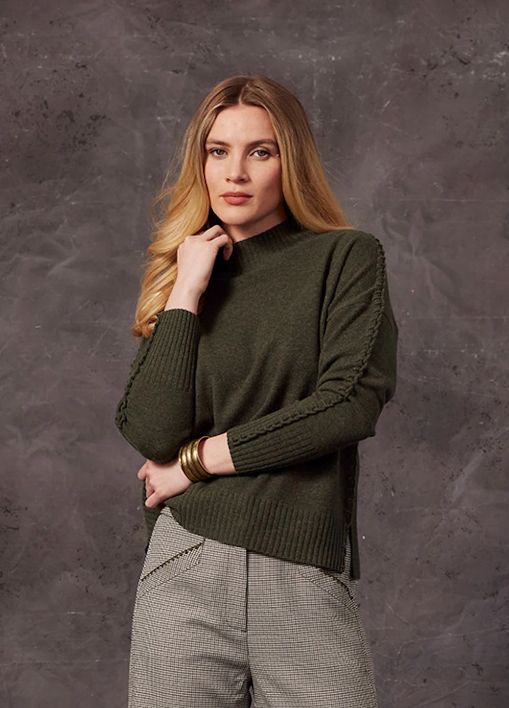 Loobies Story Gloria Sweater - Olive