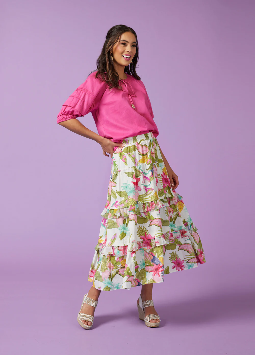 Loobies Story Havana Top - Magentia - Image 3