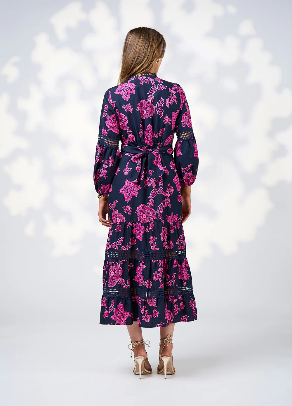 Loobie's Story Indie Midi Dress in Indigo - Image 3