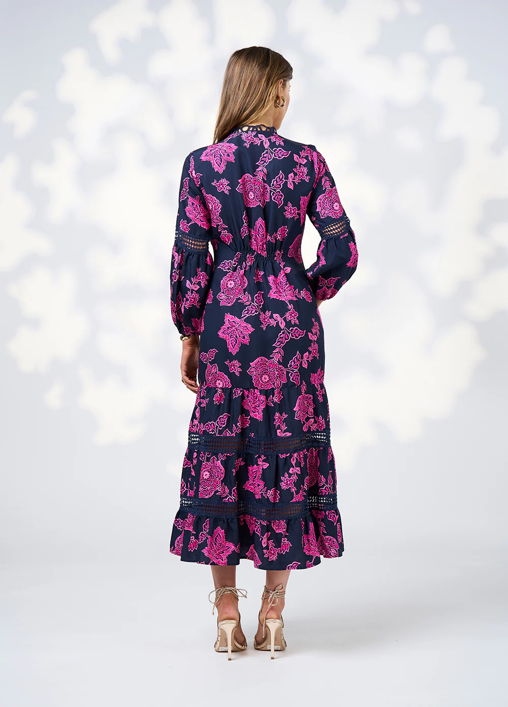 Loobie's Story Indie Midi Dress in Indigo - Image 4