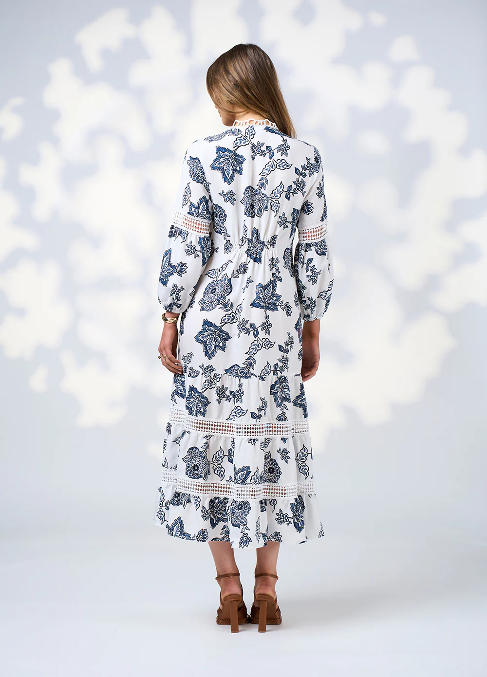 Loobie's Story Indie Midi Dress in Silk White - Image 5