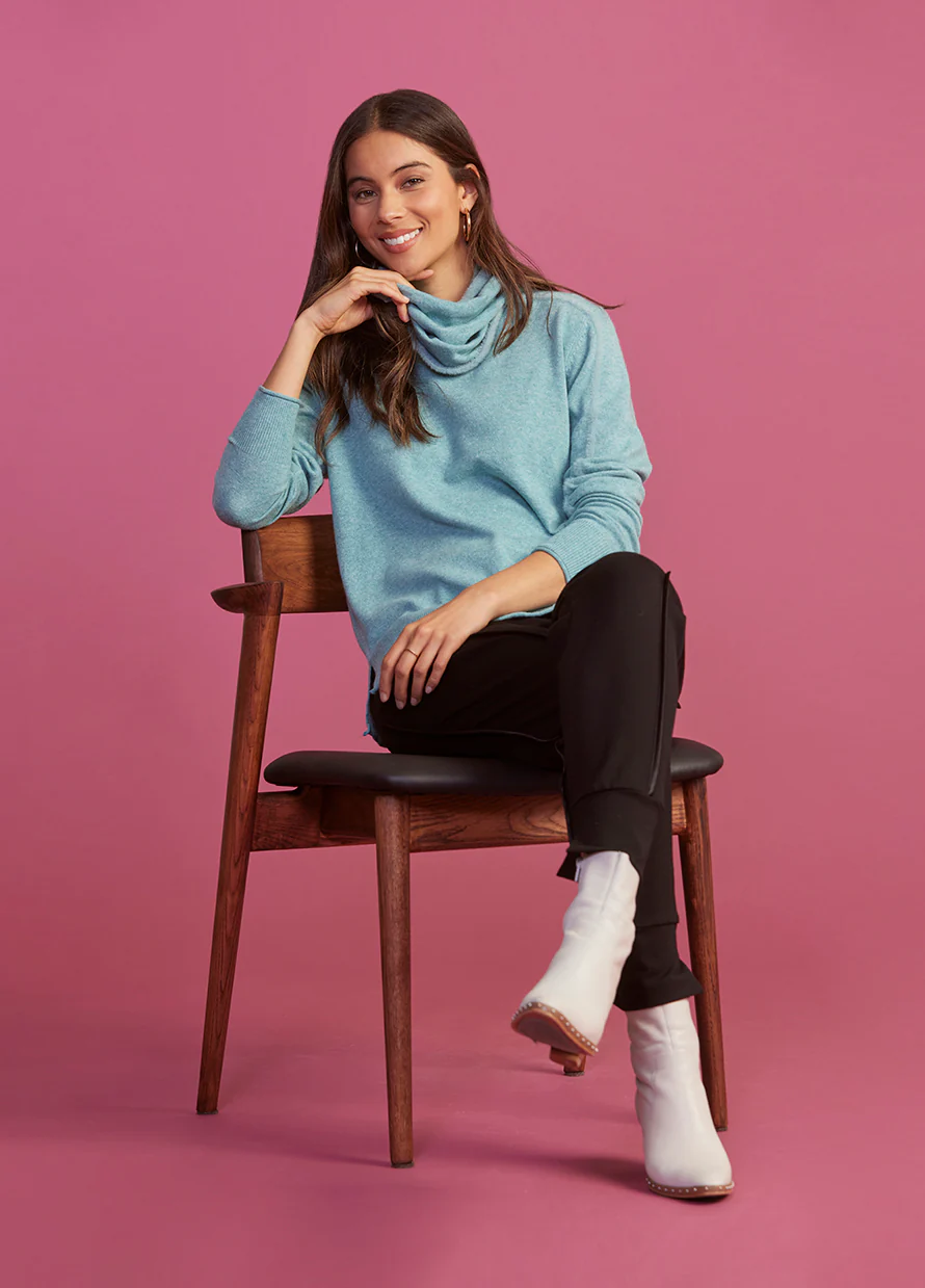 Loobies Story Ivy 2 Piece Sweater -Sea Mist - Image 3
