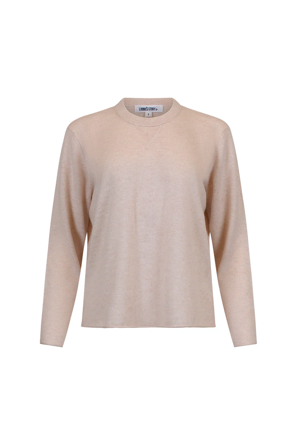 Loobies Story Juniper Sweater-Ivory Blush - Image 2