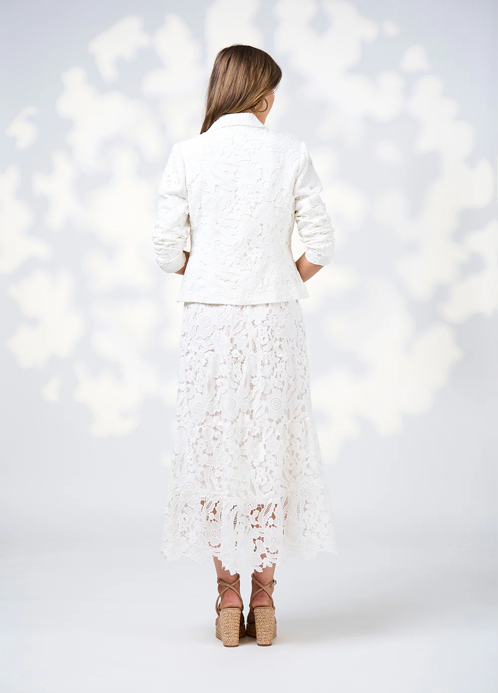 Loobie's Story Keira Skirt- Silk White - Image 4