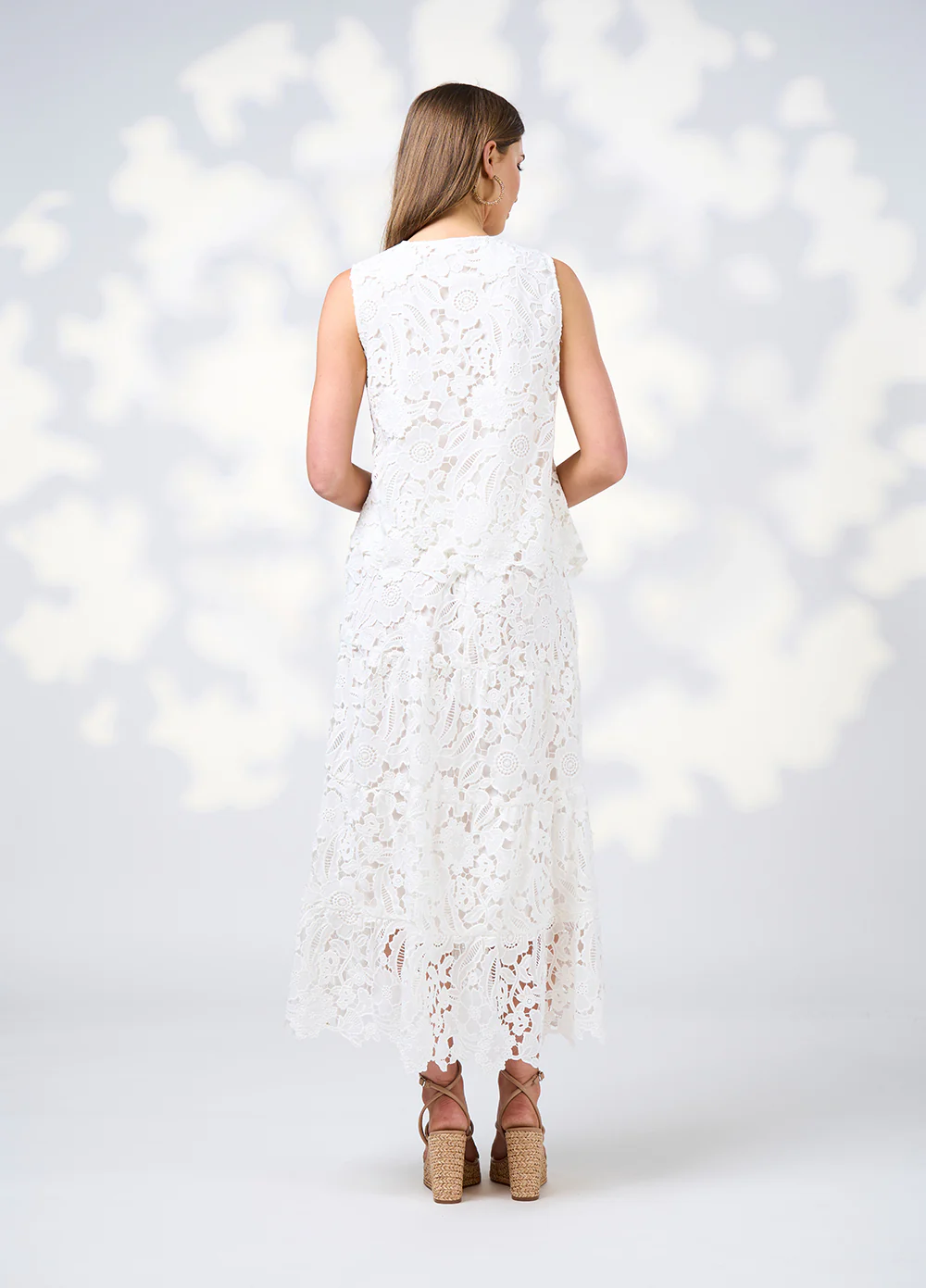 Loobie's Story Keira Skirt- Silk White - Image 7
