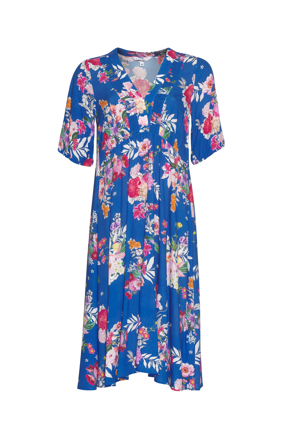 Loobies Story La Fiesta Dress - Corfu Blue Multi - Image 2