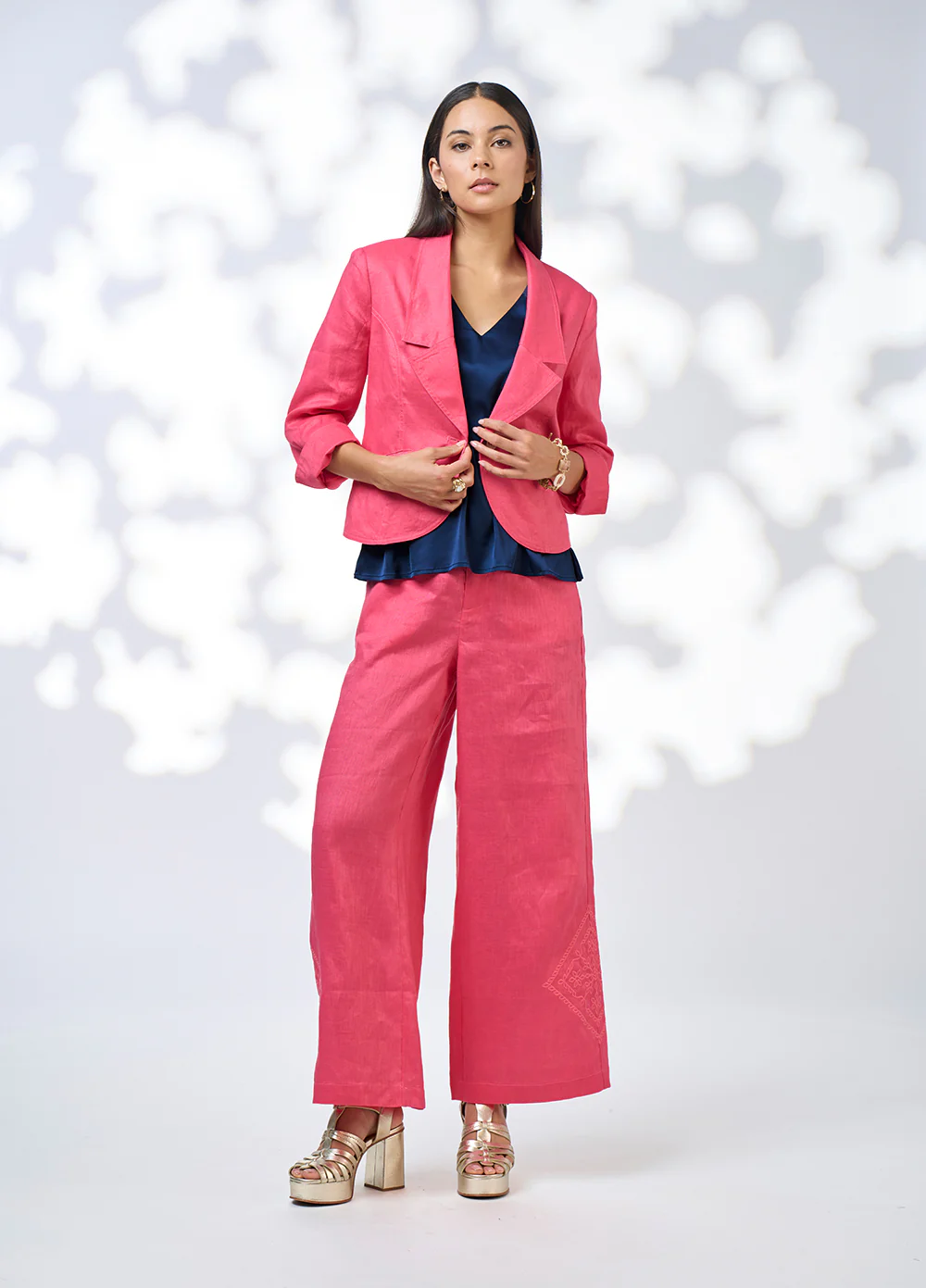 Loobie's Story Lia Jacket-Flamingo - Image 2