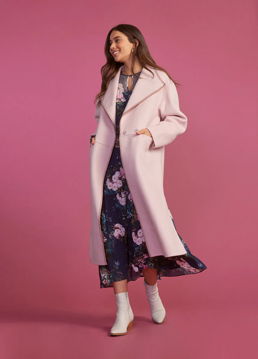 Loobies Story Capucine Coat -Bone - Image 3