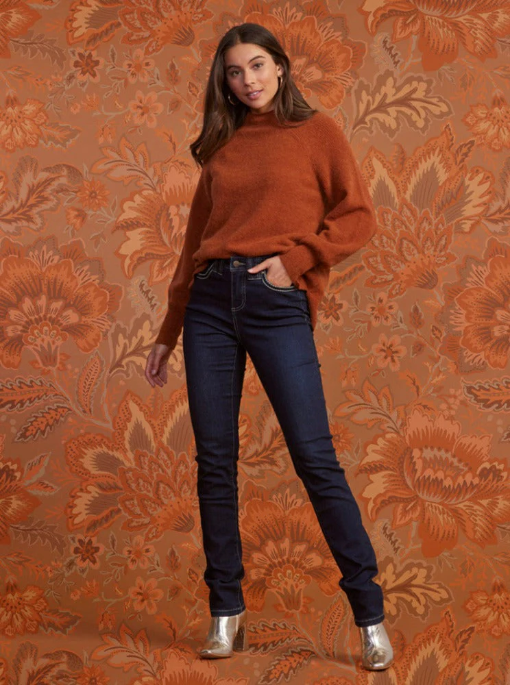 Loobies Story Luxe Classic Jean- Indigo - Image 5