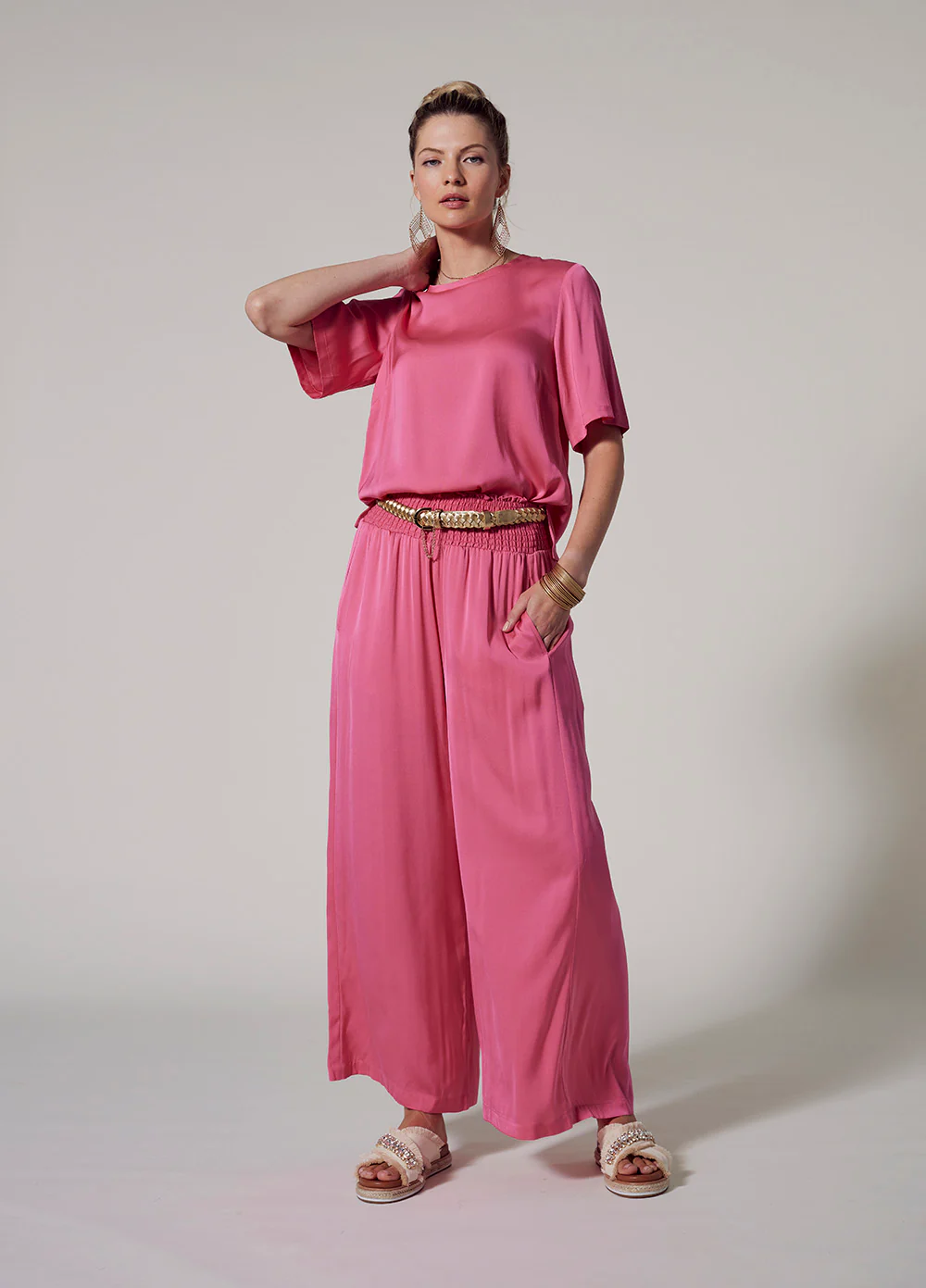Loobies Story Luxe Tee - Pink Lemonade - Image 5