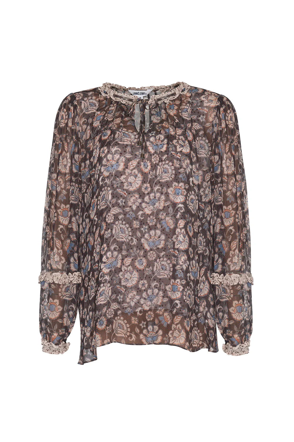 Loobies Story Margaret Blouse - Black