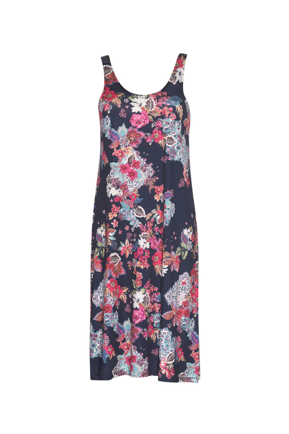 Loobies Story Matera Sheer Midi Dress Indigo - Image 4
