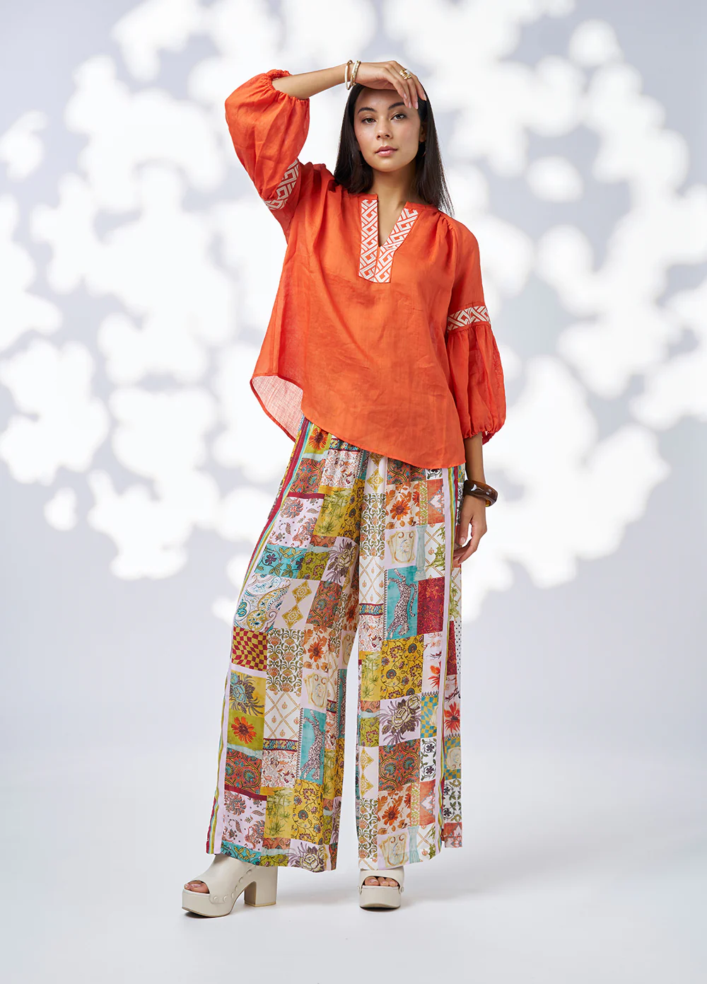 Loobie's Story Maya Top-Burnt Orange - Image 4