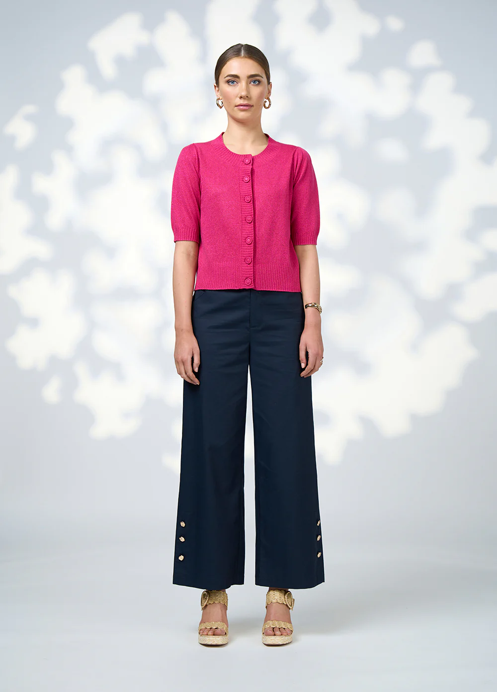 Loobies Story Mica Cardi - Fuchsia - Image 3