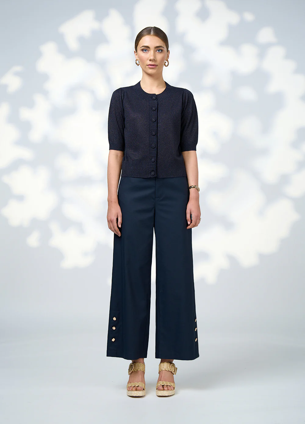 Loobies Story Mica Cardi - Indigo - Image 2