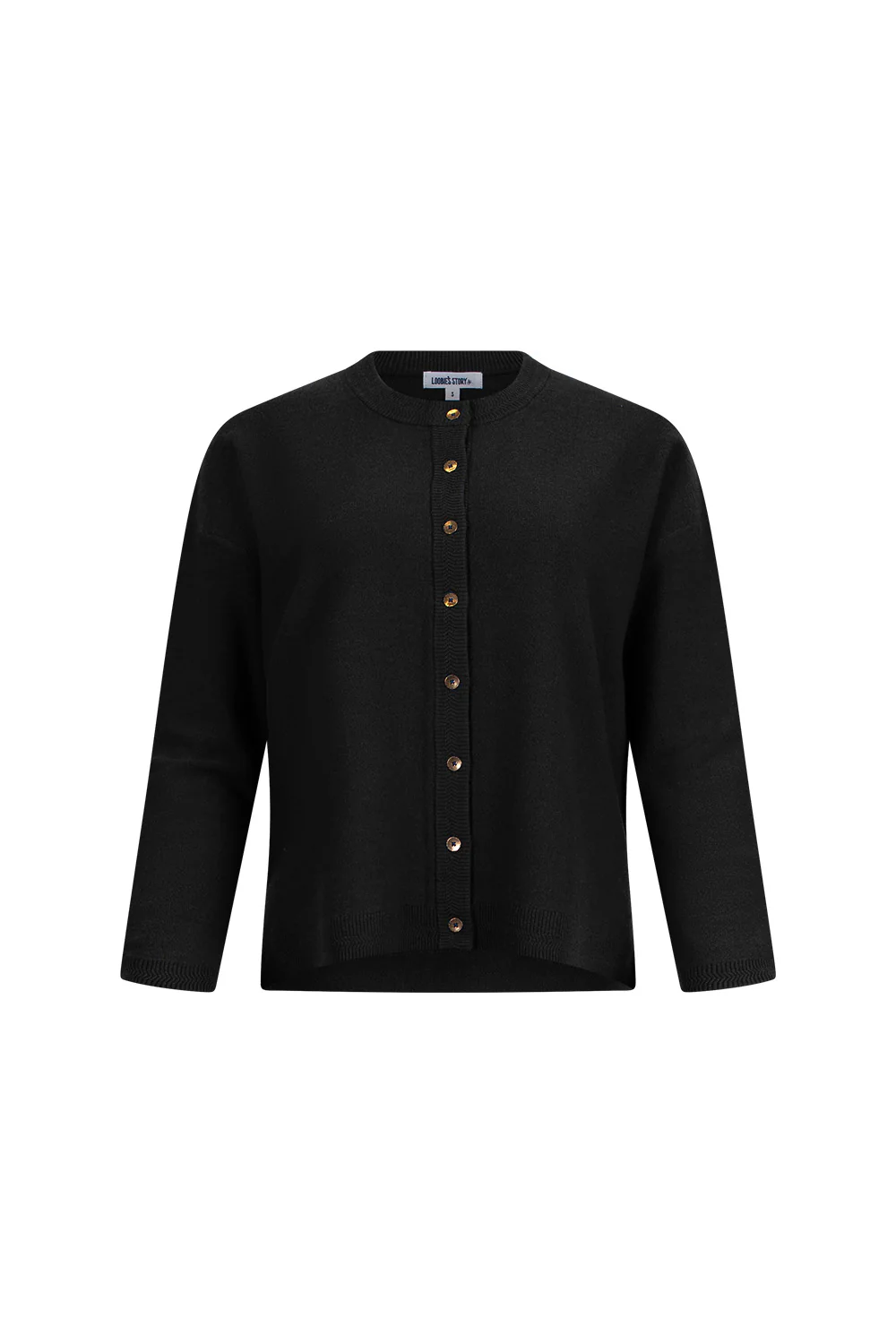 Loobies Story Miffy Cardi-Black - Image 3