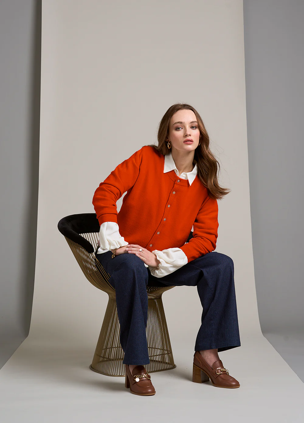 Loobies Story Miffy Cardi-Tangerine - Image 2