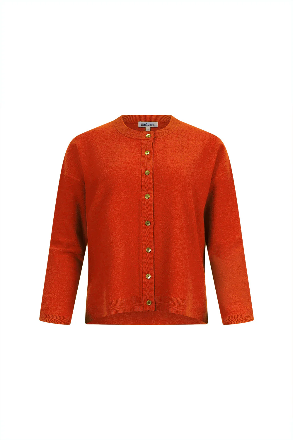 Loobies Story Miffy Cardi-Tangerine - Image 3