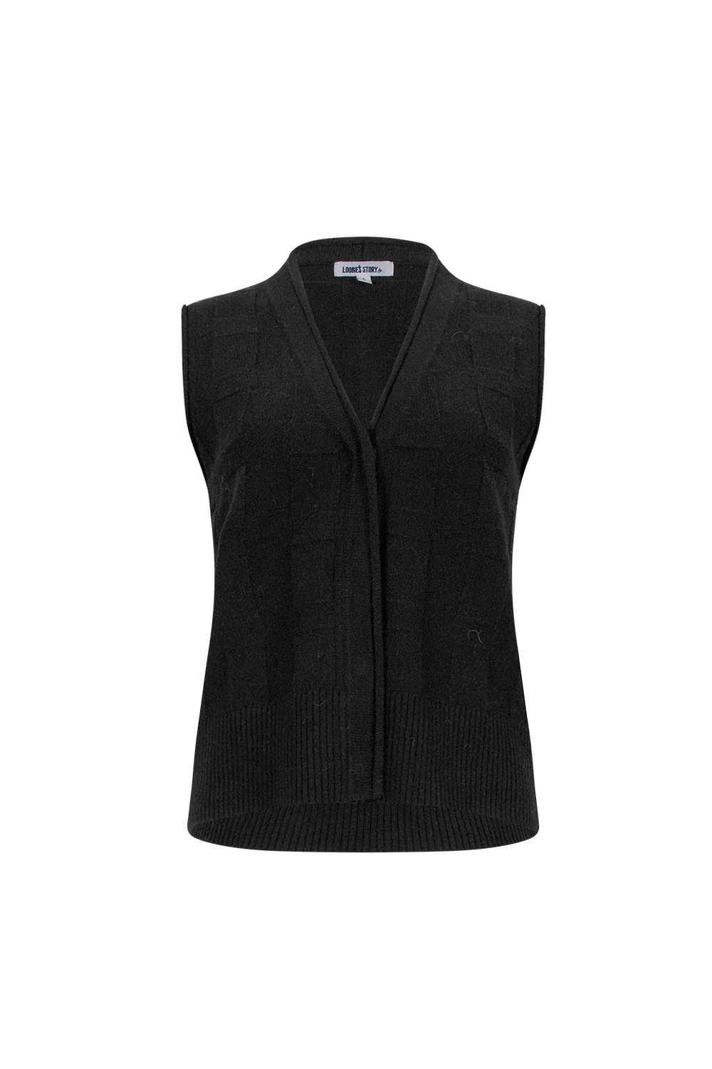 Loobies Story Pippa Vest- Black - Image 2
