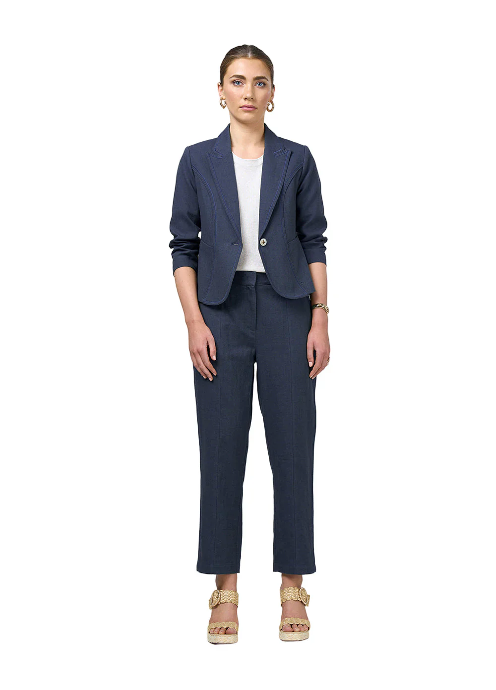 Loobie's Story Quinn Jacket - Indigo - Image 2