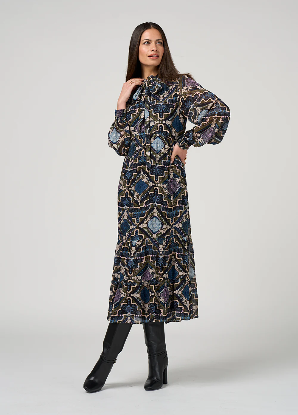 Loobie's Story Regalia Midi Dress