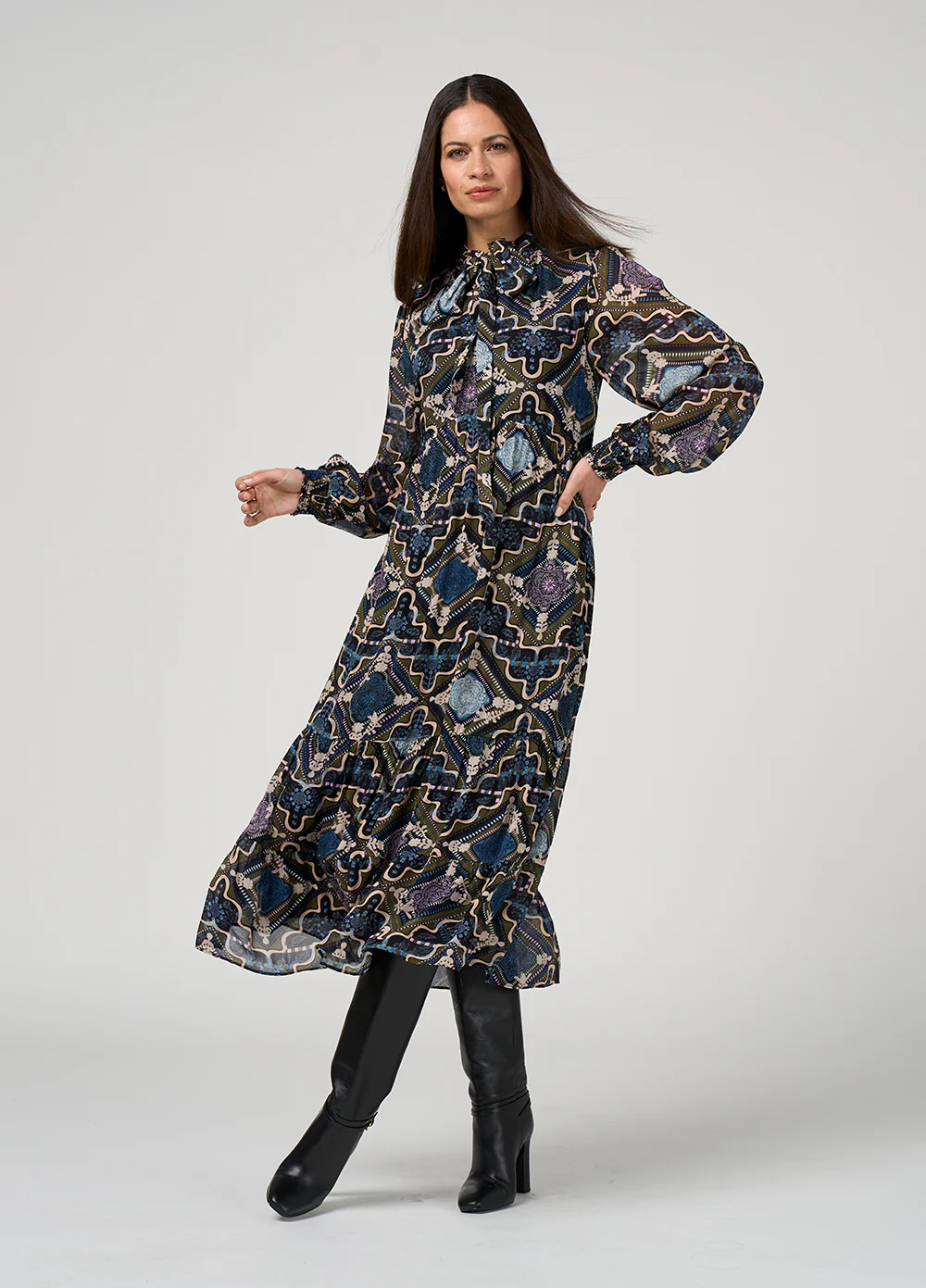 Loobie's Story Regalia Midi Dress - Image 4