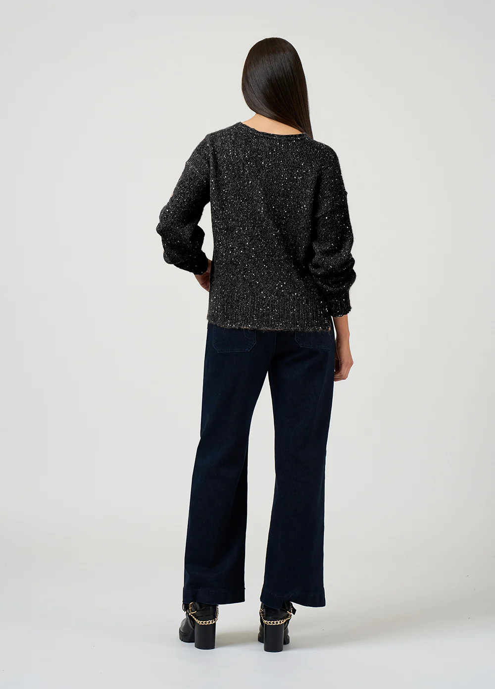 Loobies Story Ritz Sweater Black - Image 3