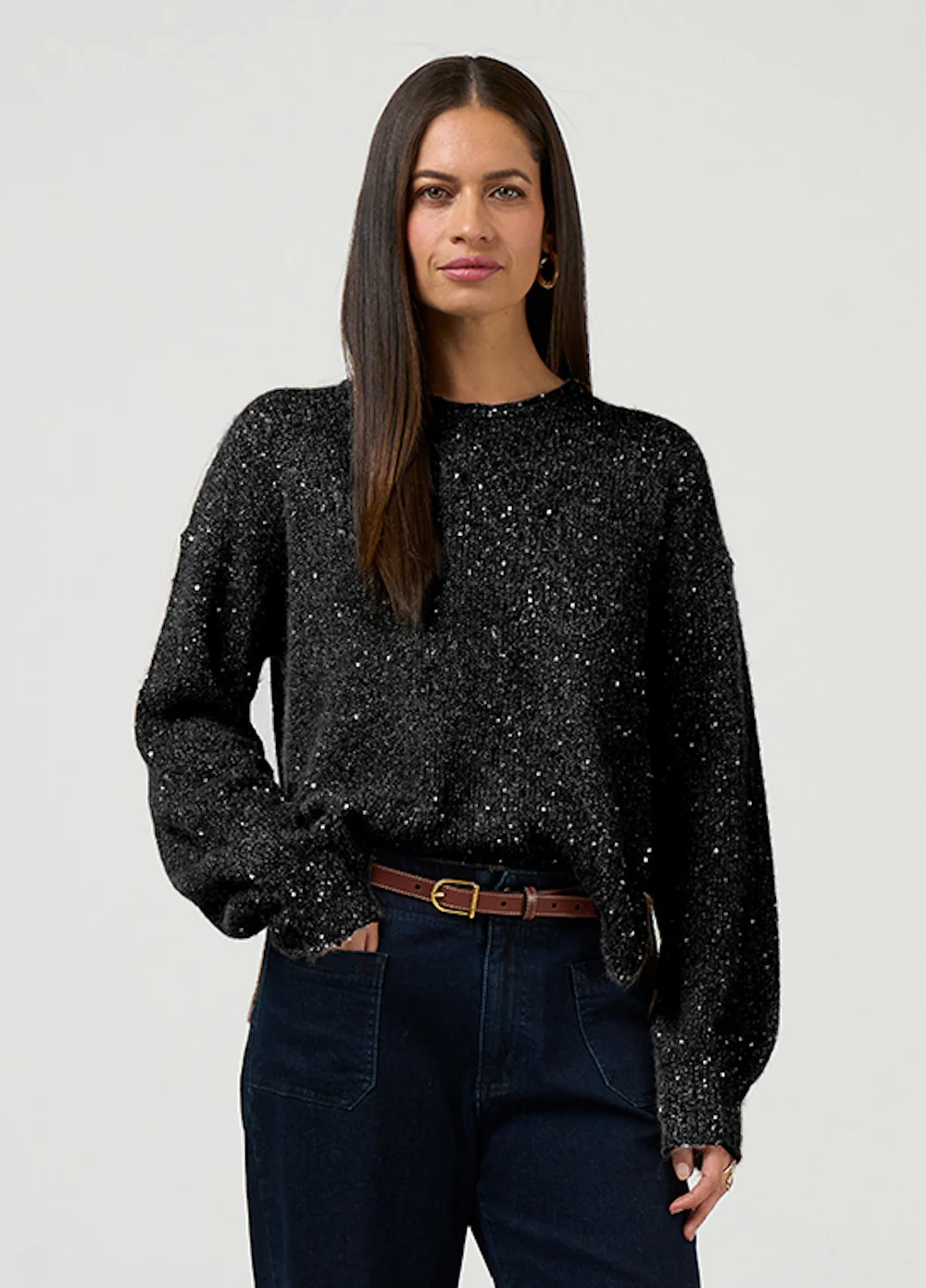 Loobies Story Ritz Sweater Black - Image 4