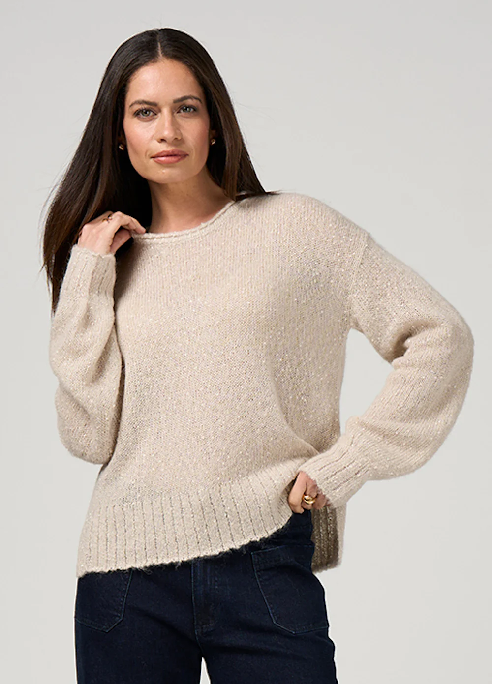 Loobies Story Ritz Sweater Oyster