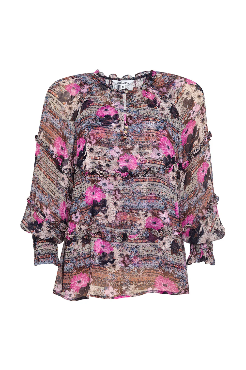 Loobies Story Sweetheart Blouse Pink