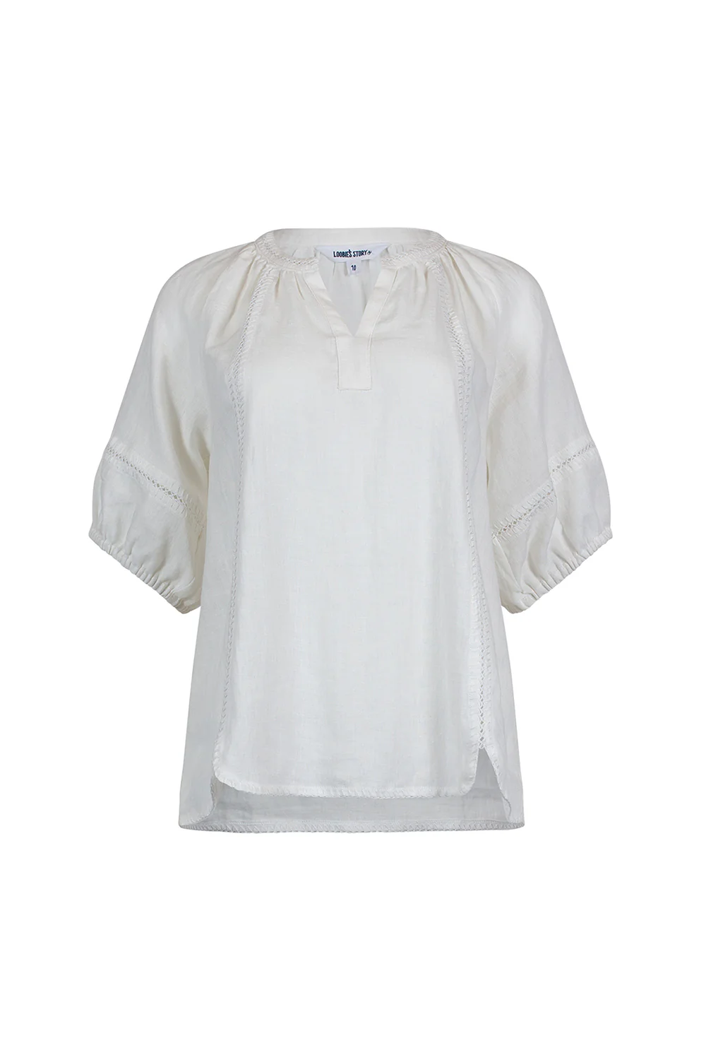 Loobies Story Verena Blouse - White