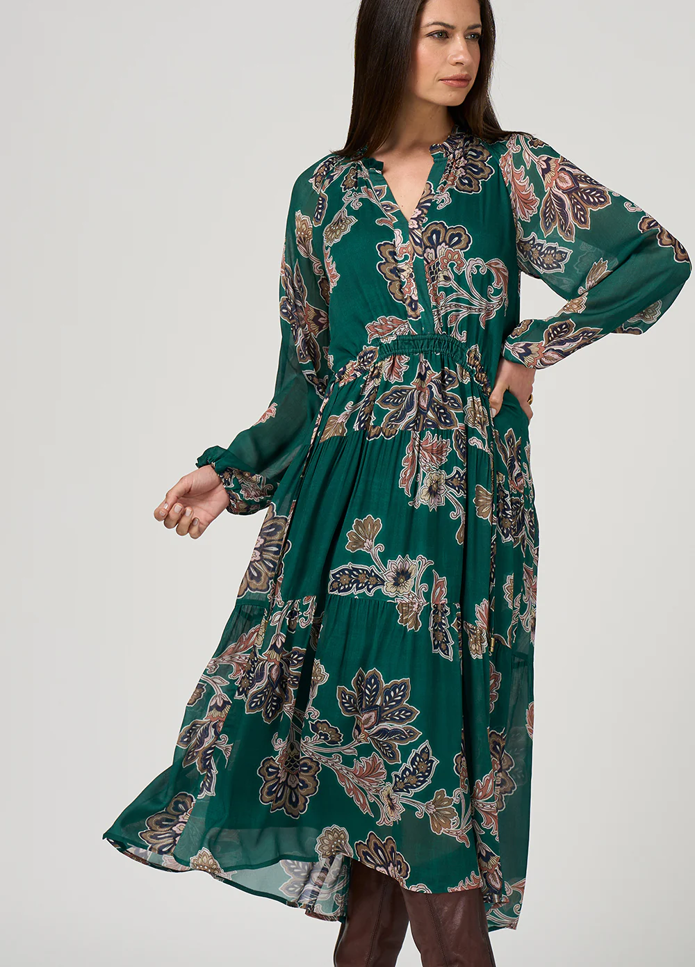 Loobie's Story Versailles Midi Dress - Image 2