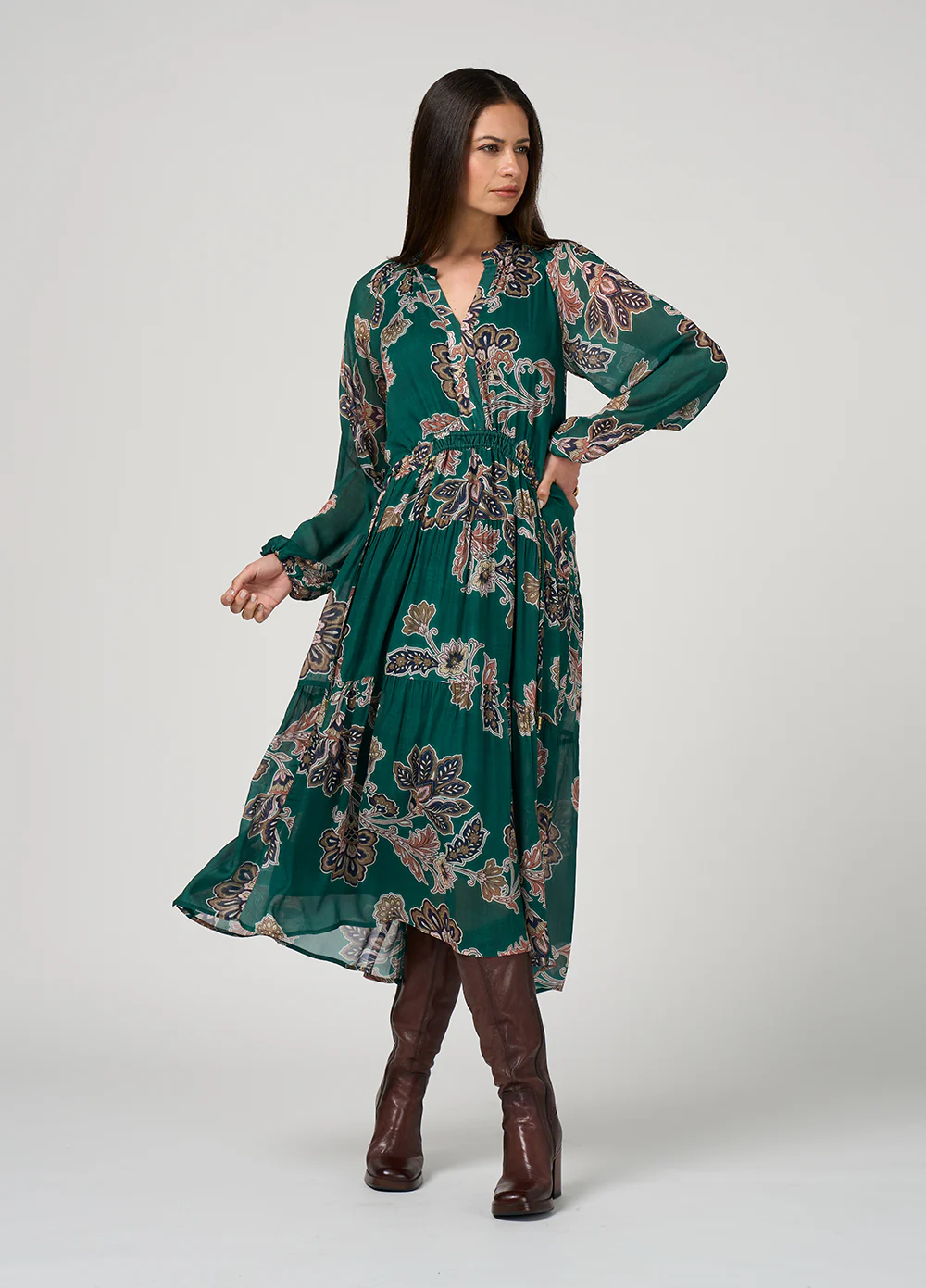 Loobie's Story Versailles Midi Dress - Image 4
