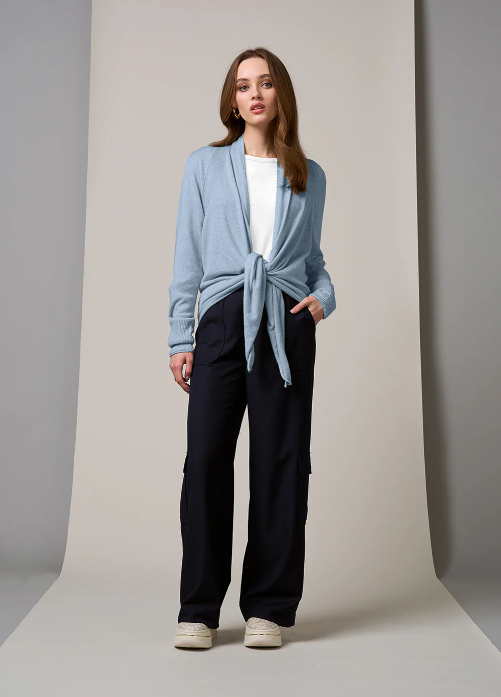 Loobies Story Vivi Cardi - Artic Blue