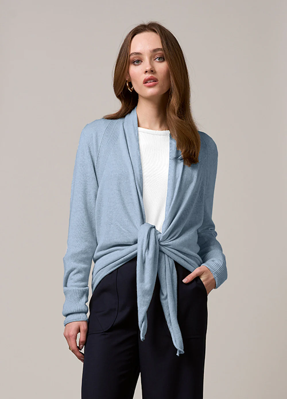 Loobies Story Vivi Cardi - Artic Blue - Image 2