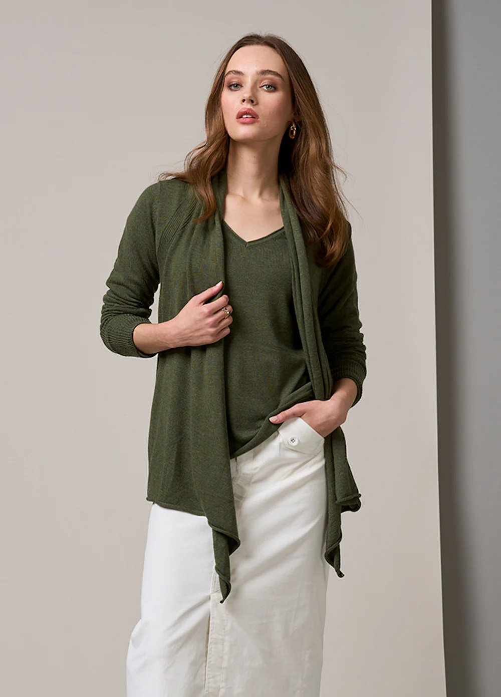 Loobies Story Vivi Sweater - Soft Olive